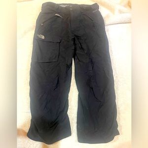 The North Face Men’s ski pants, black, size large, short length